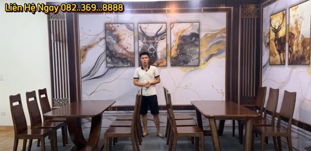 2 mẫu bàn ăn hiện đại và sang trọng nhất 2024